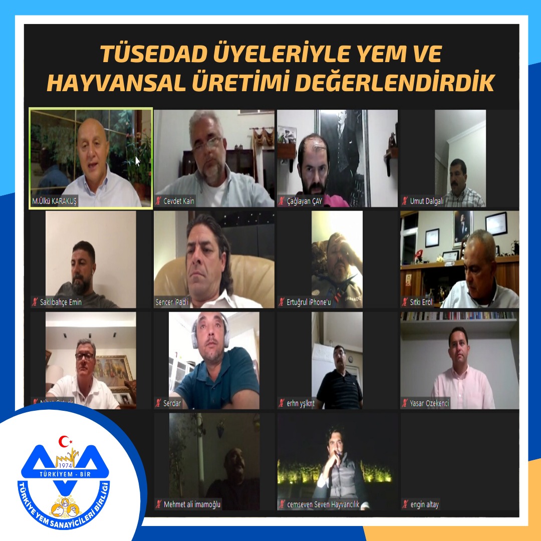 TÜSEDAD ÜYELERİYLE YEM VE HAYVANSAL ÜRETİMİ DEĞERLENDİRDİK