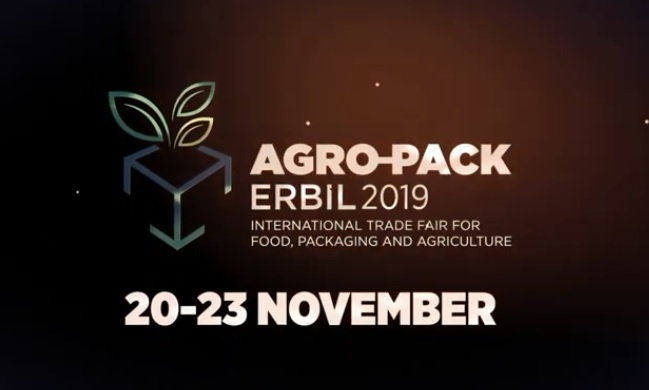 AGROPACK ERBİL / IEAQ  Uluslararası  Gıda, Tarım, Ambalaj Fuarı 20-23 Kasım 2019 tarihlerinde Erbil'de gerçekleştirilecektir.