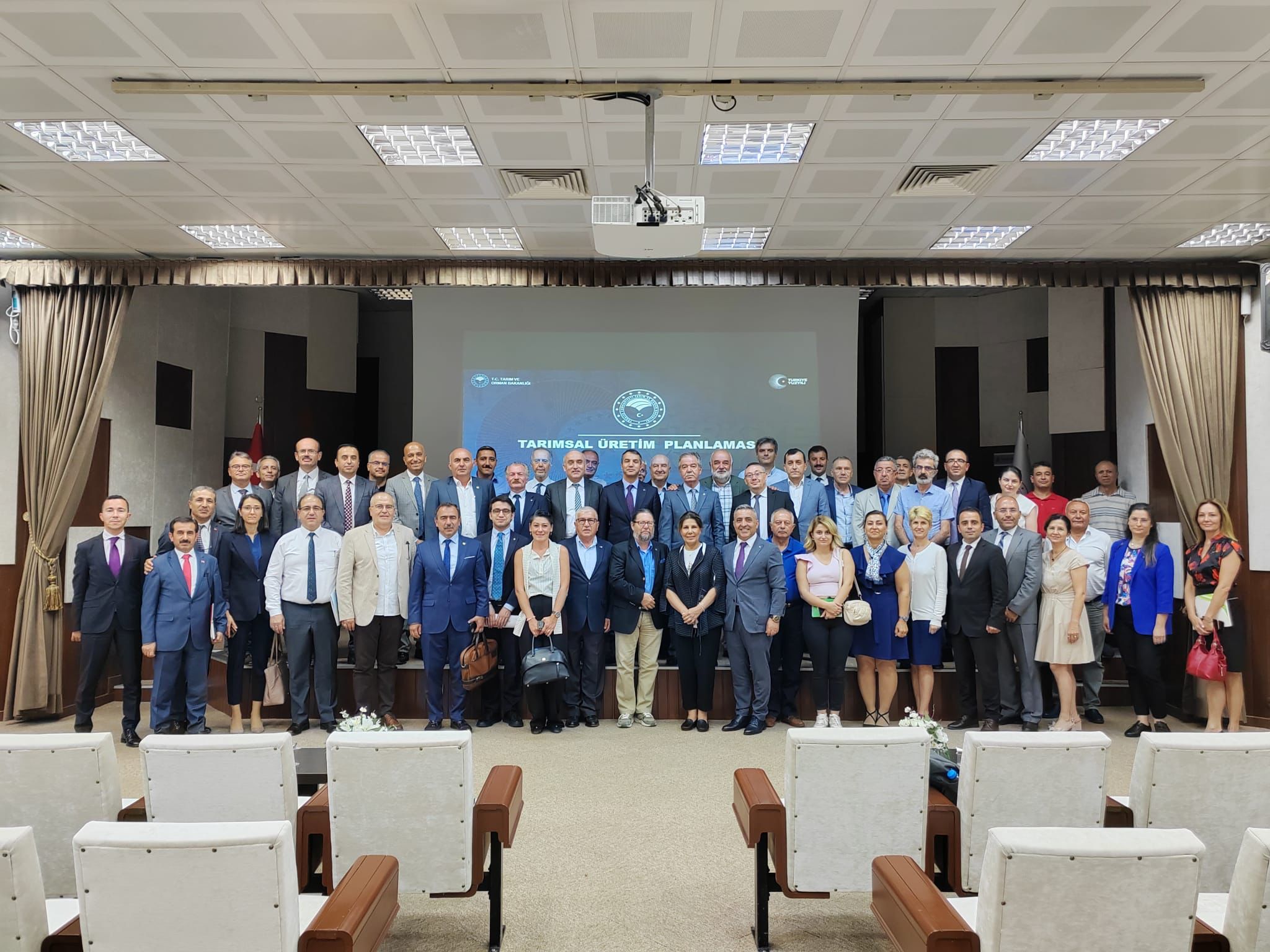 TARIMSAL ÜRETİM PLANLAMASI TOPLANTISINA KATILDIK