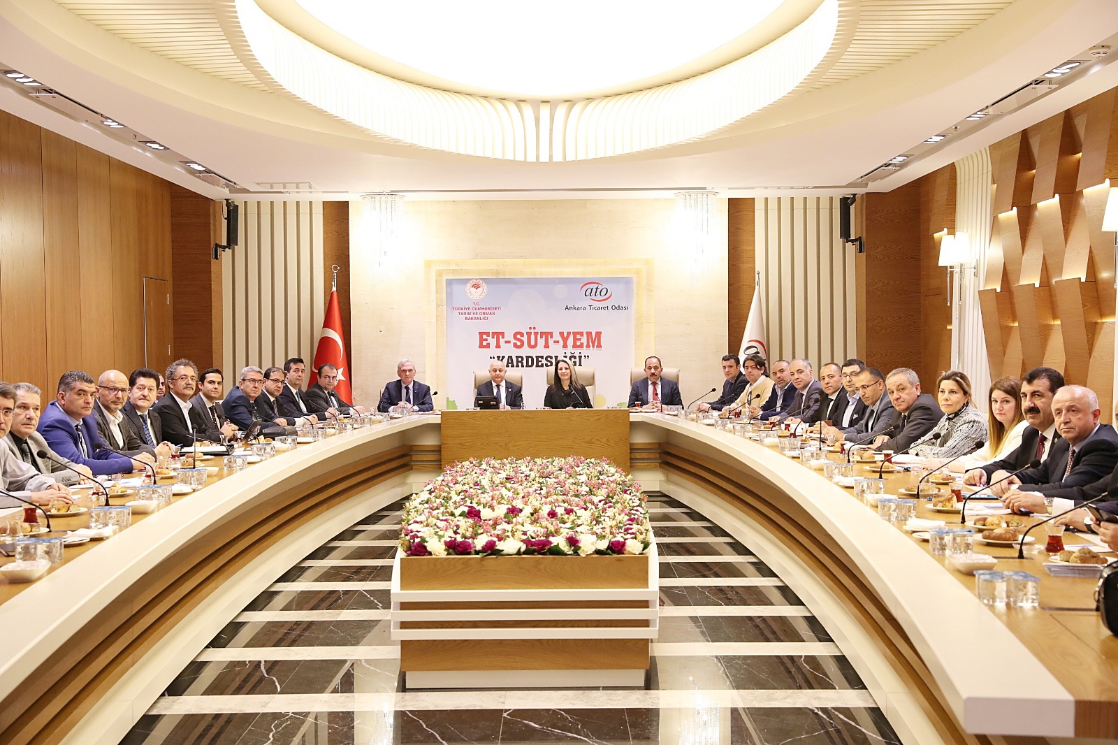 ET, SÜT, YEM KARDEŞLİĞİ TOPLANTISI GERÇEKLEŞTİRİLDİ